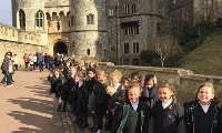 Girls' Prep visit Windsor Castle